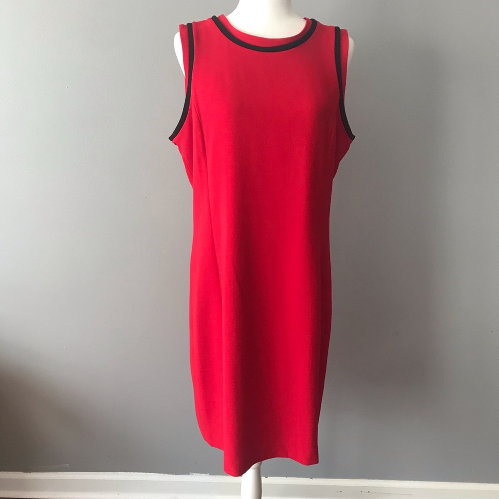 Red dress